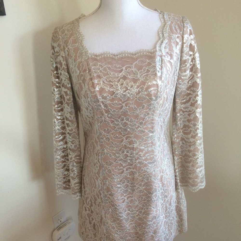 Vintage Lace Lilli Diamond California Short Dress